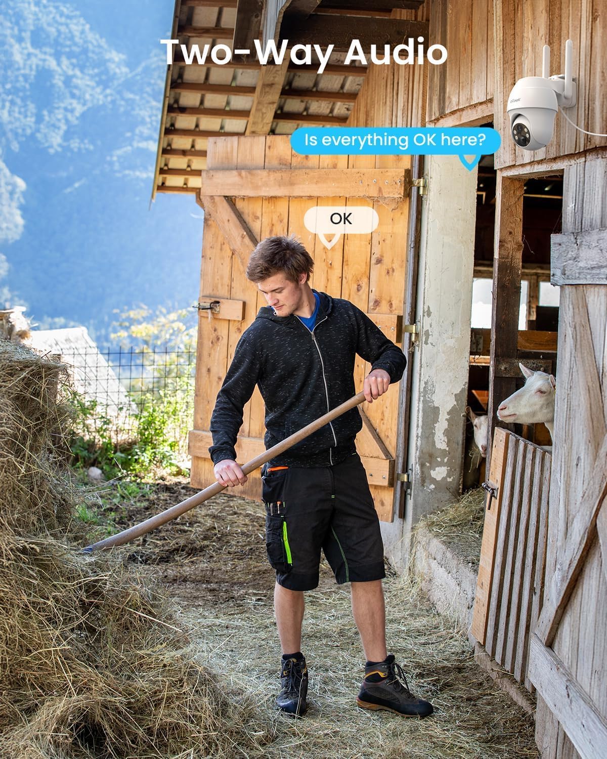 Caméra 4G Solaire ieGeek S11 | Sans WiFi, Carte SIM Incluse – Image 2